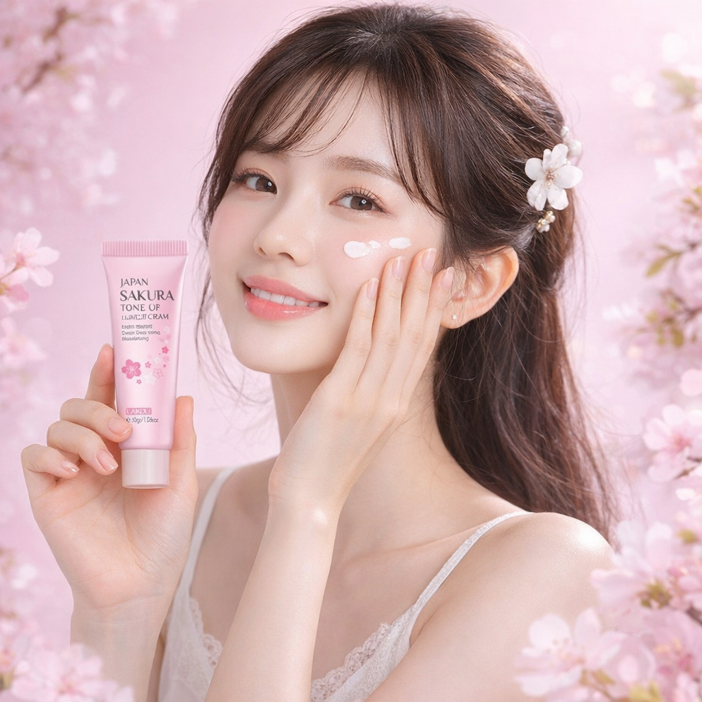 6pcs/Set Sakura Skin Care Sets