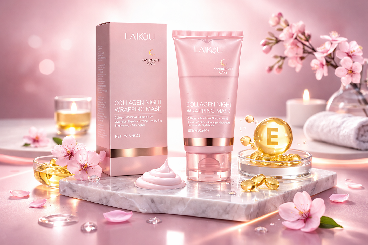 Collagen Face Mask – Firming, Hydrating, Anti-Aging Sleeping Mask