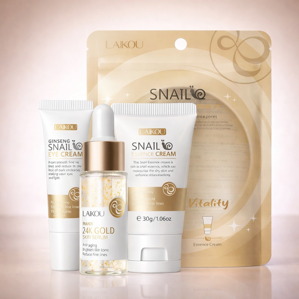 LAIKO Complete Face Care Set – Customizable Skincare Solutions for Every Concern