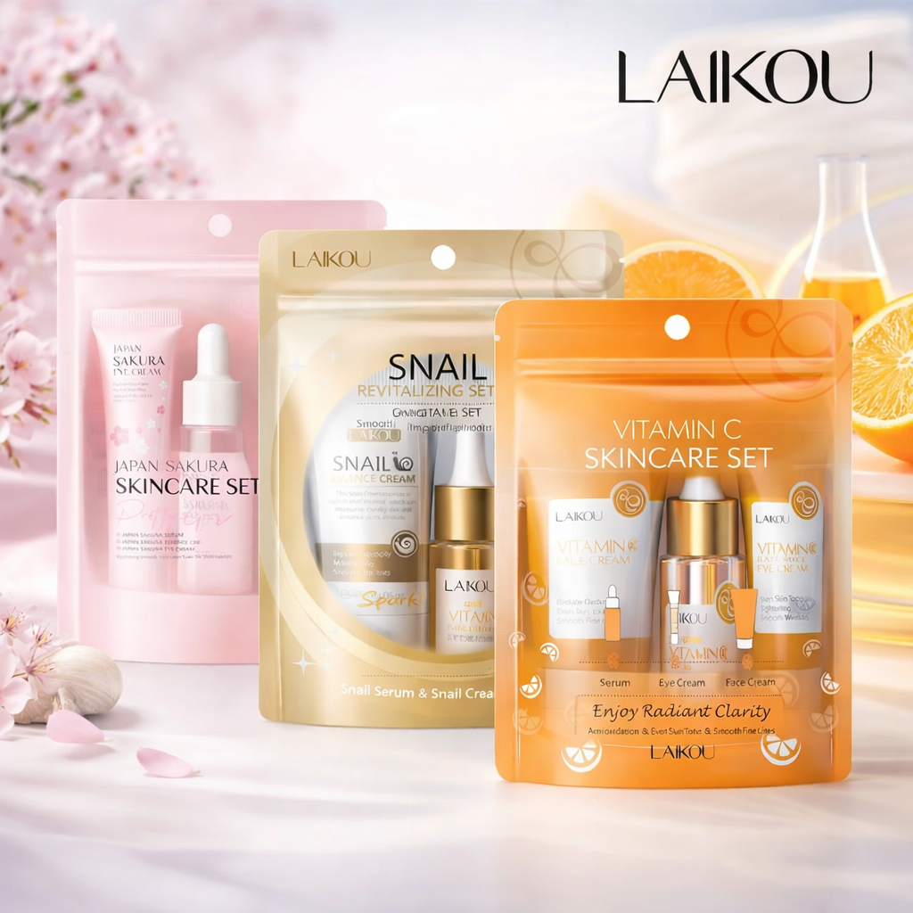 LAIKO Complete Face Care Set – Customizable Skincare Solutions for Every Concern