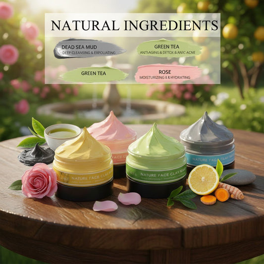 Clay Facial Mask Set